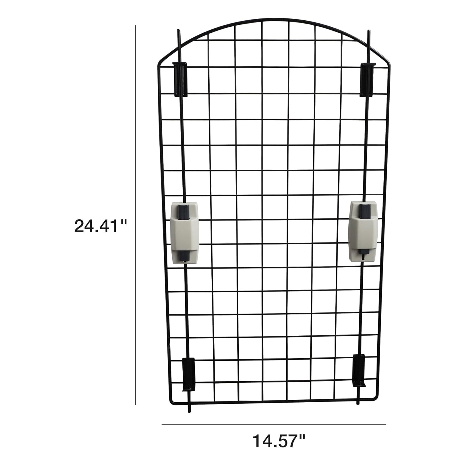 Outdoor Use Pet Dog House, Kennel Replacement Door, 24.41"Lx14.57"W, Black - Bosonshop