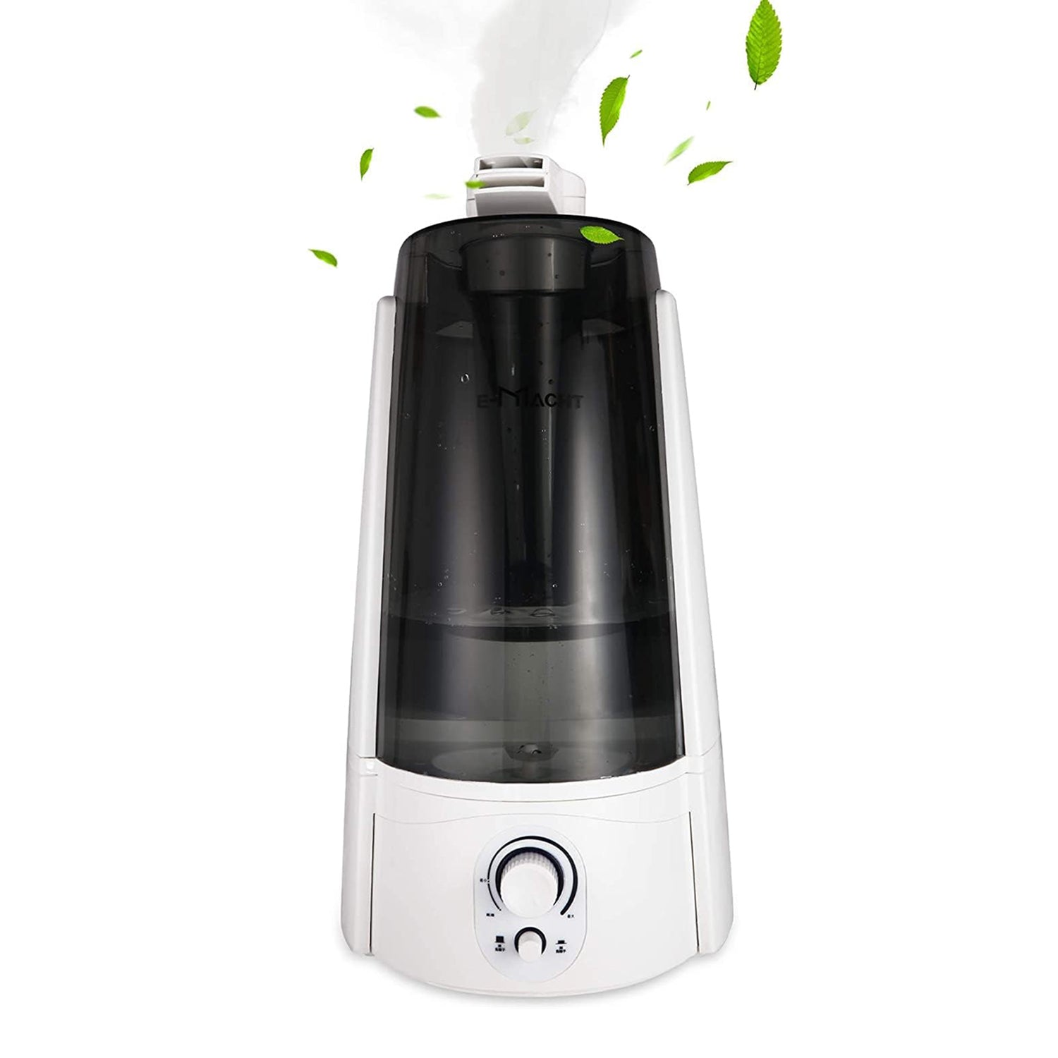 Quiet Ultrasonic Cool Mist Humidifier 5L with Auto Shut-Off Adjustable Mist Output, Black - Bosonshop