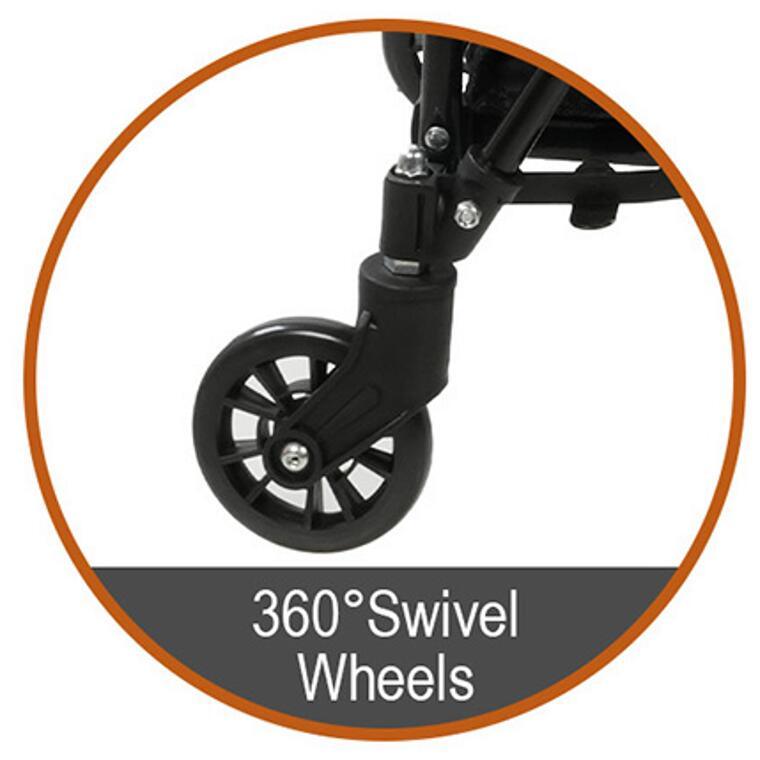 Wheels for Folding Shopping Cart - Bosonshop