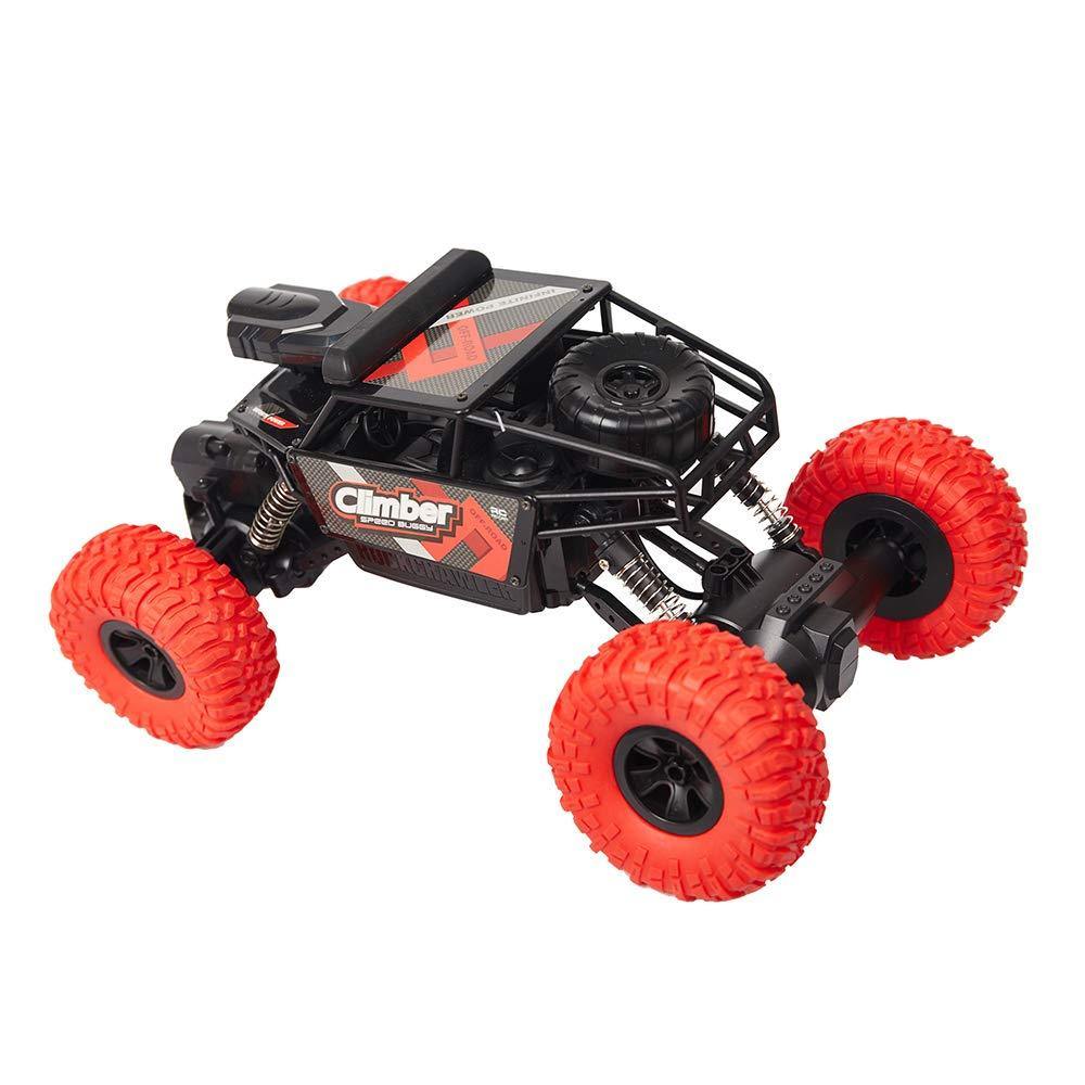 Bosonshop RC Car 4WD Rock Crawler Climber Off Road Vehicle 2.4Ghz Toy Remote Control Car Electronic Monster Truck with Wi-Fi HD Camera