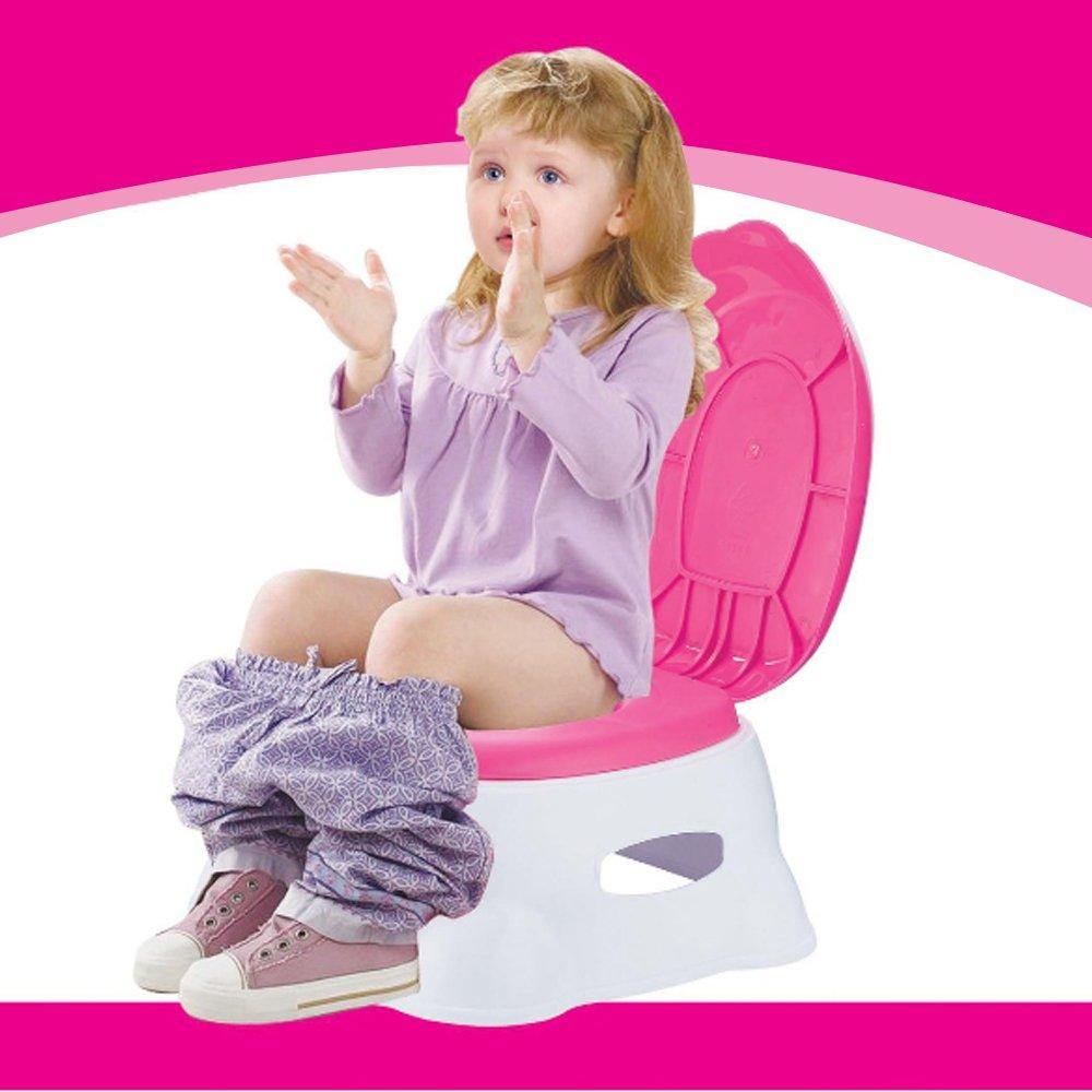 Bosonshop 3 in 1 Step Stool Potty Traning Seat for 3 Months and Up Toddler Child