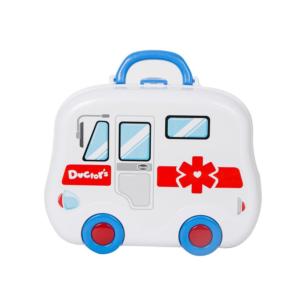 Bosonshop Little Doctor Kit Medical Box Pretend Play Toy for Toddler