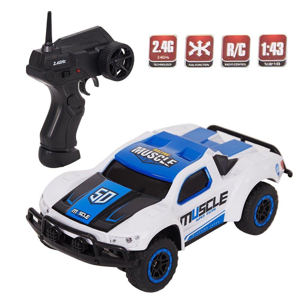 Bosonshop Remote Control Car Mini RC Racing Coupe Cars with Rechargeable Battery