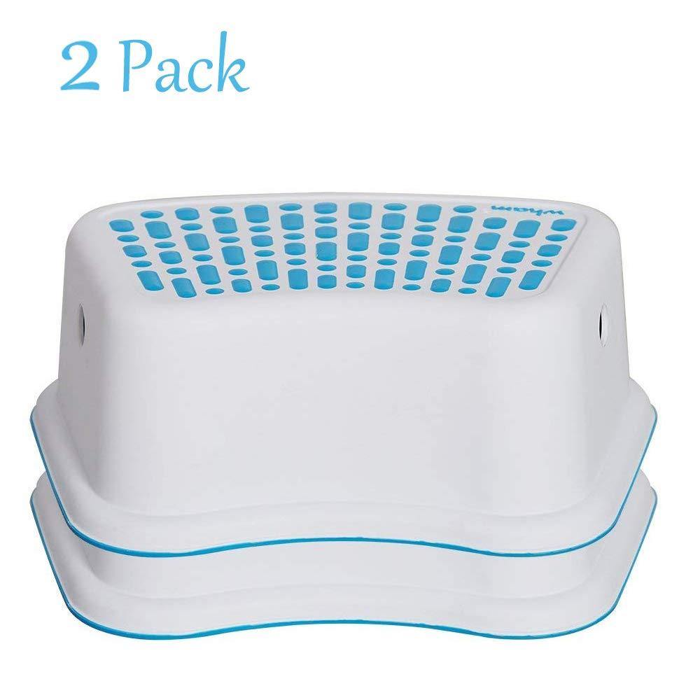 Bosonshop  2 Pack Kids Non-Slip Step Stools for Toilet Potty Training