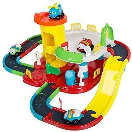 Kids Parking Toys Smart Track Rail Car DIY Multi Track - Bosonshop