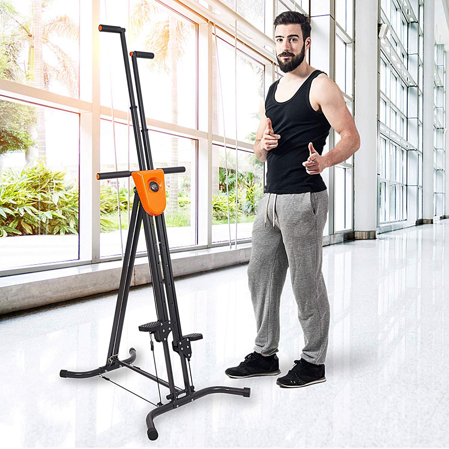 Bosonshop Folding Climbing Machine Stepper Cardio Workout Training