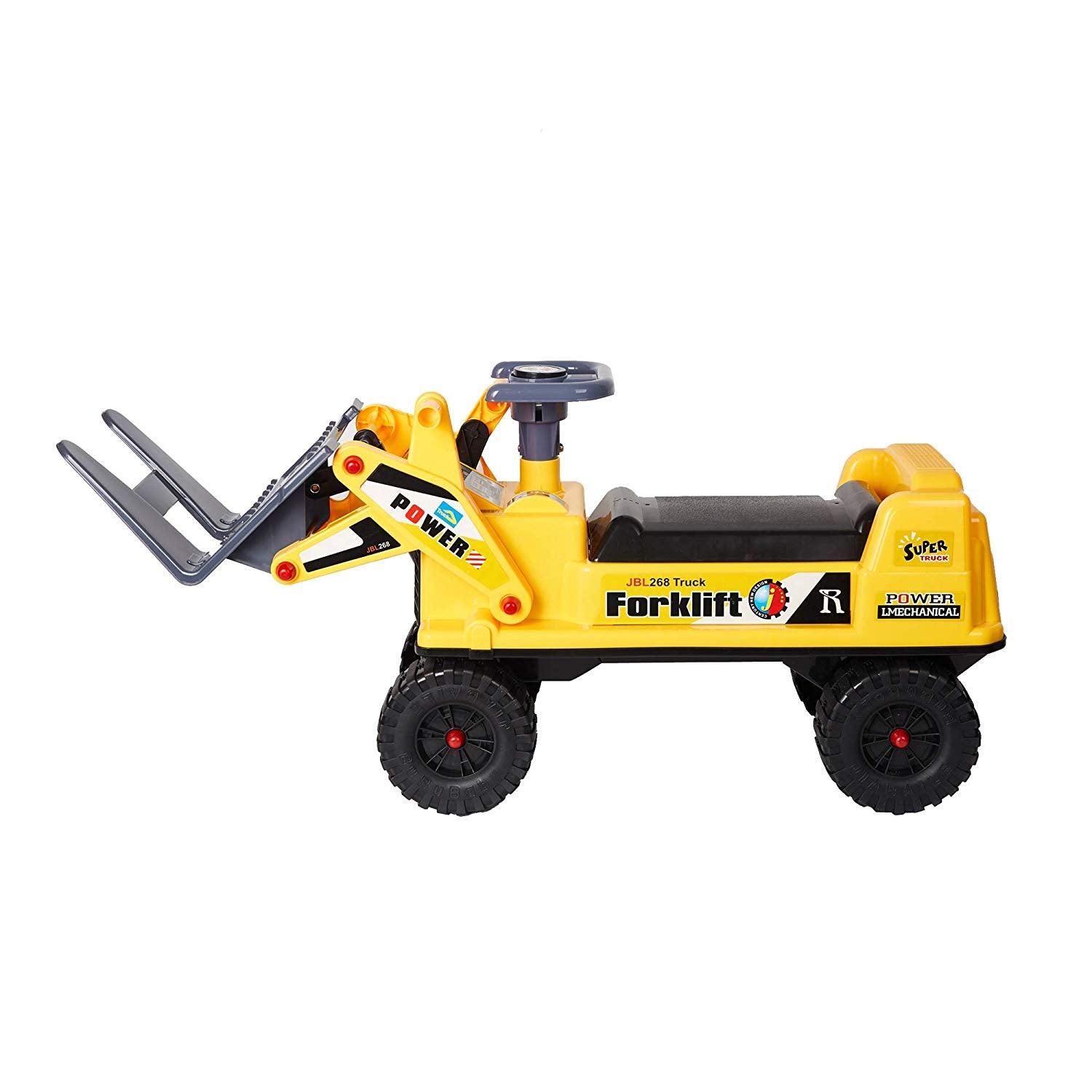 Bosonshop PRide-on Forklift Construction Truck Toy for Children