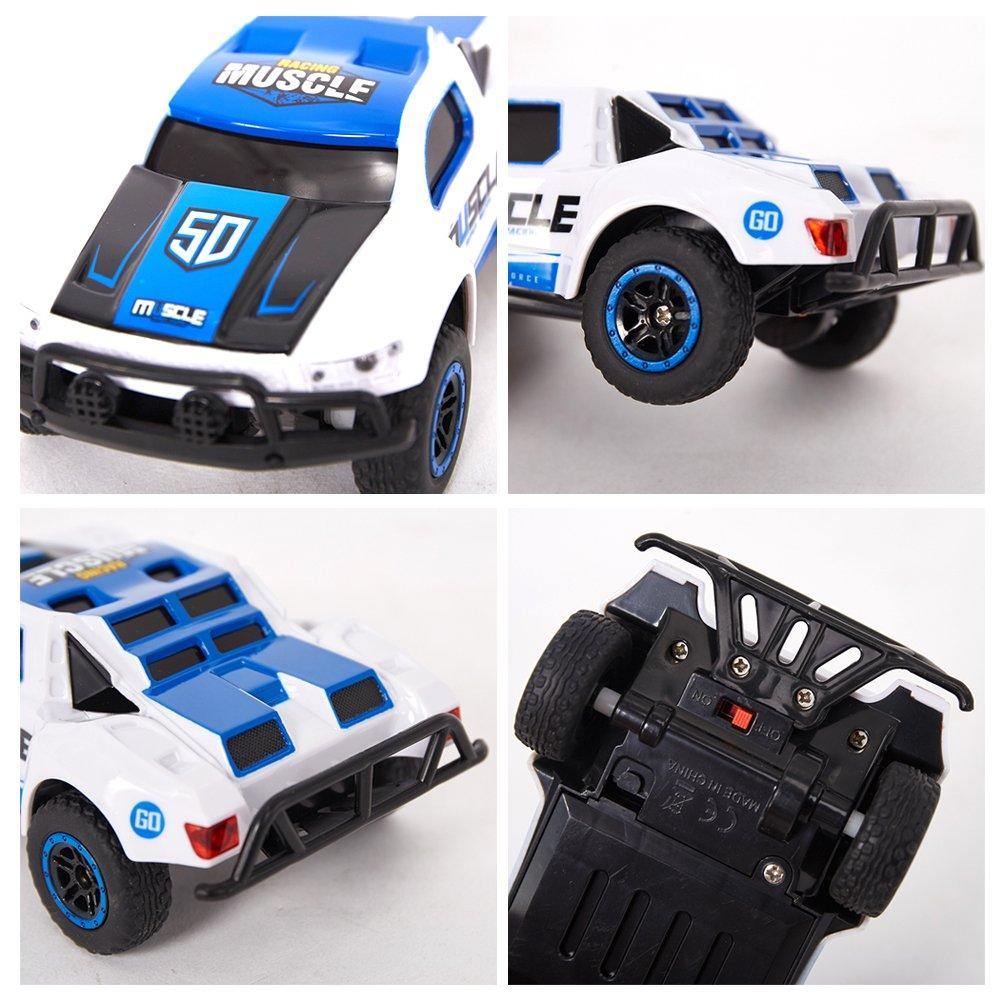 Bosonshop Remote Control Car Mini RC Racing Coupe Cars with Rechargeable Battery