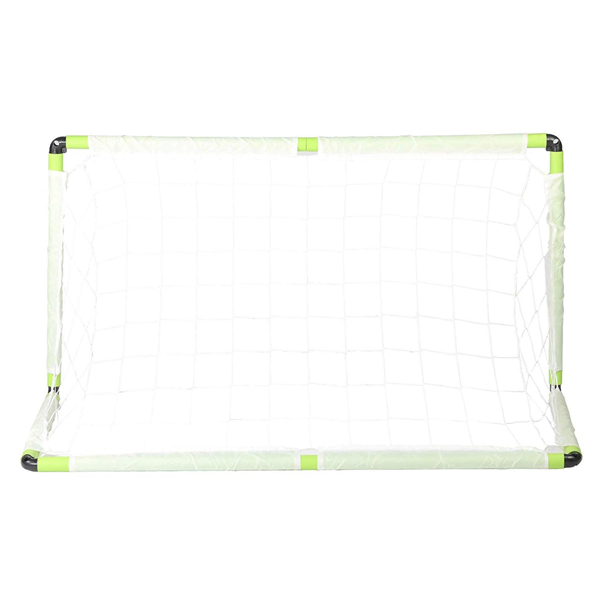 Kids Soccer Goal Portable Football Practice Net with Carry Bag and 4 Ground Stakes for Games and Training,48 x 24 x 24 inches - Bosonshop