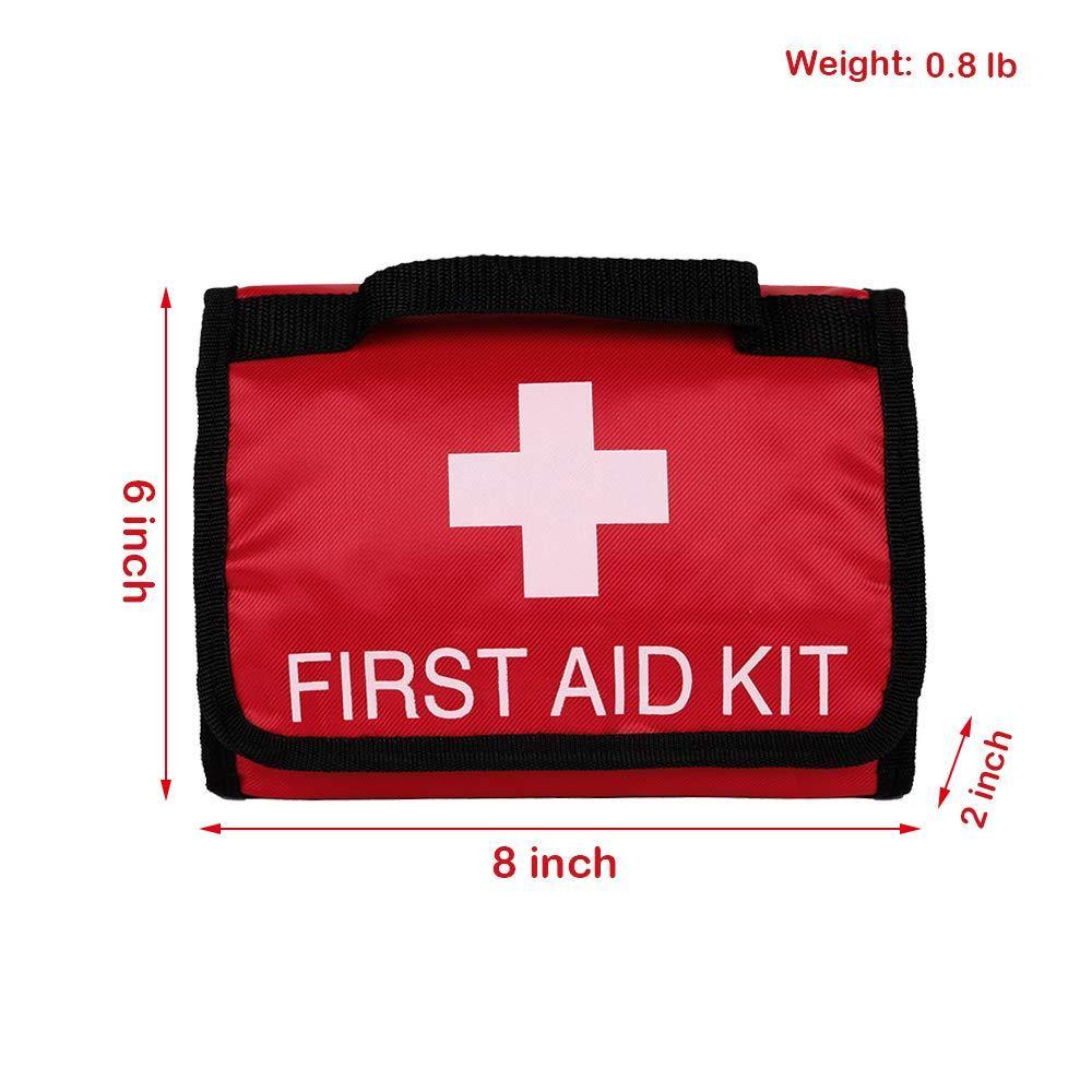 Bosonshop First Aid Kit Portable Medical Kit for Home and Outdoor