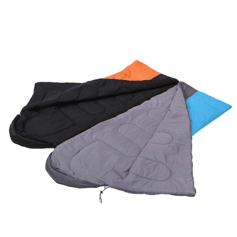 Bosonshop 3 Season Outdoor Envelope Sleeping Bag Lightweight Portable for Camping