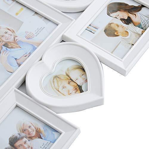 Bosonshop Home Creative Collage Wall-Mounted Plastic Photo Frame