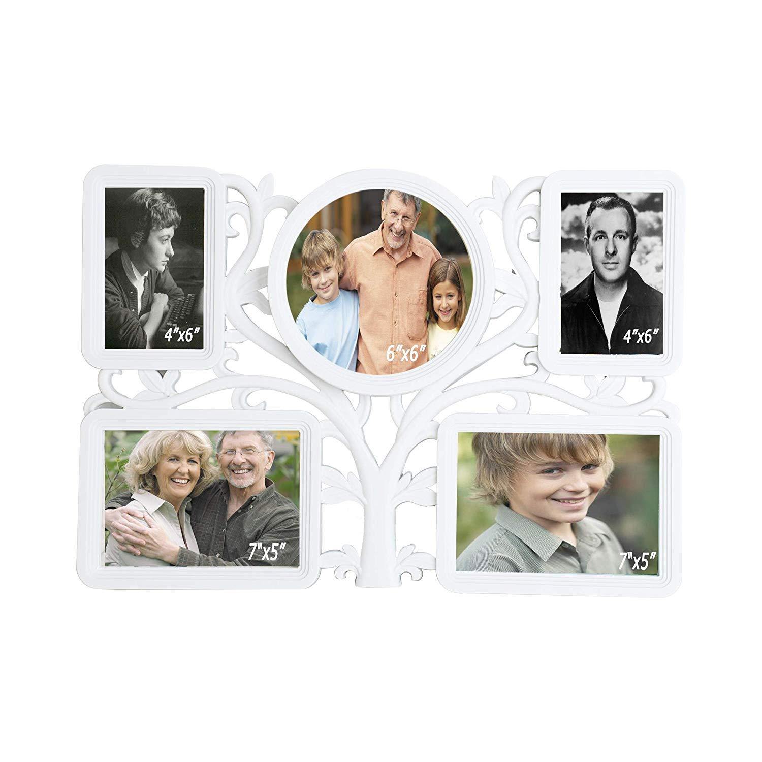 Bosonshop Home Creative Collage Wall-Mounted Plastic Photo Frame