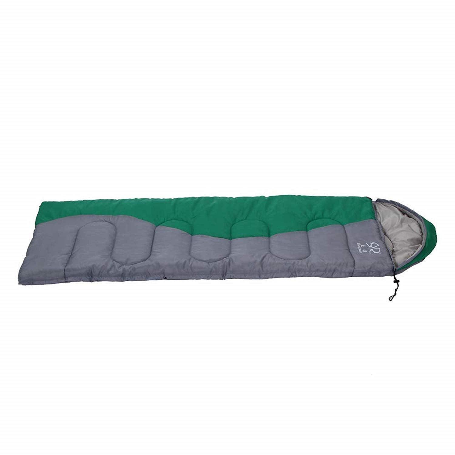 Bosonshop adult 3 Season OutdoorEnvelope Sleeping Bag Lightweight Portable for Camping