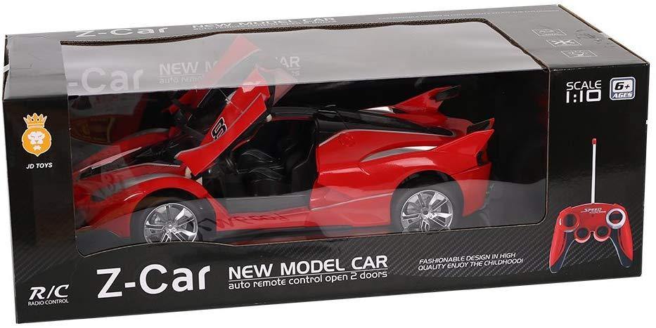 1:10 Radio Remote Control Sport Racing Car, Red - Bosonshop