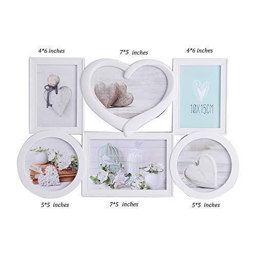 Bosonshop Home Creative Collage Wall-Mounted Plastic Photo Frame