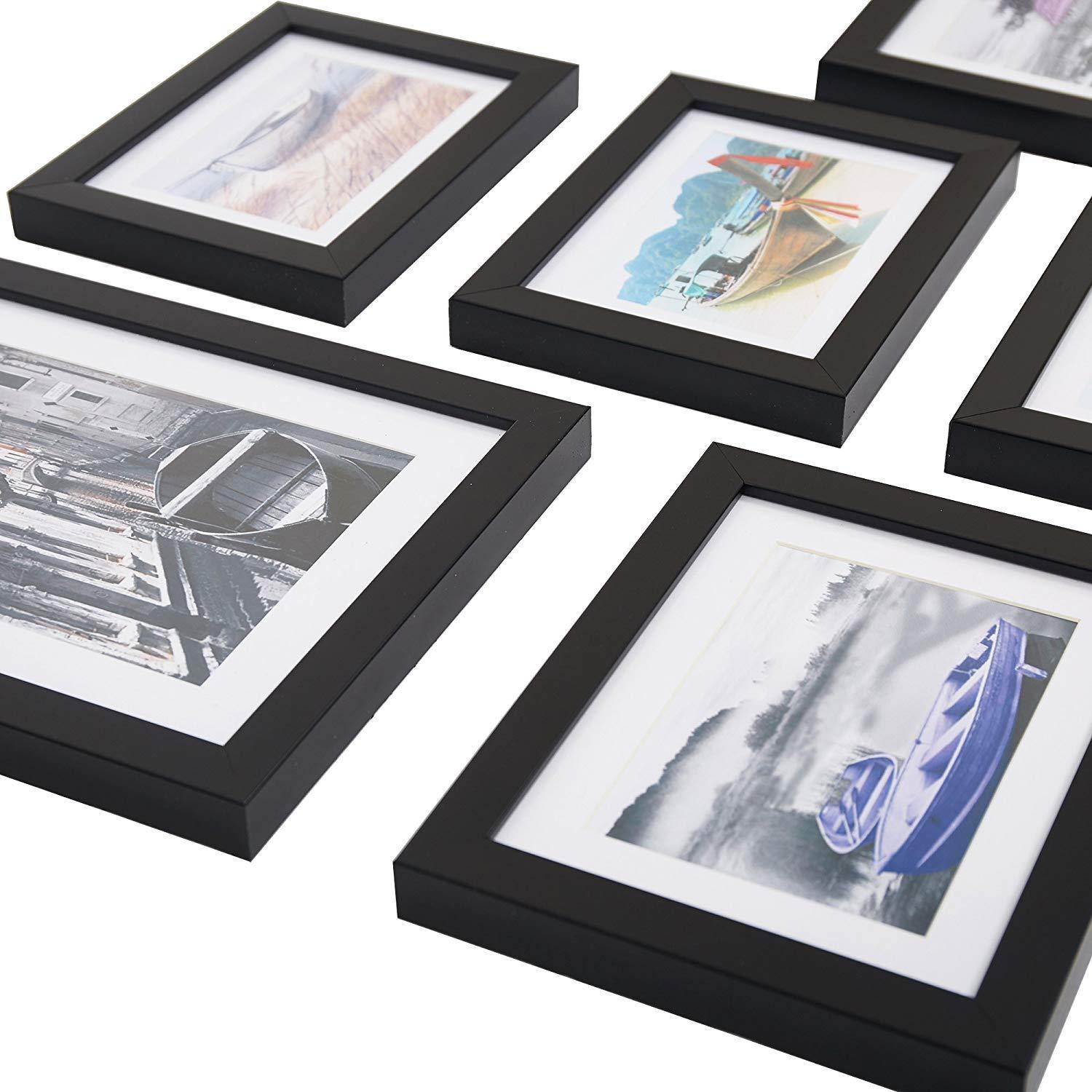 Bosonshop 10pc Multi Pack Picture Frame Value Set