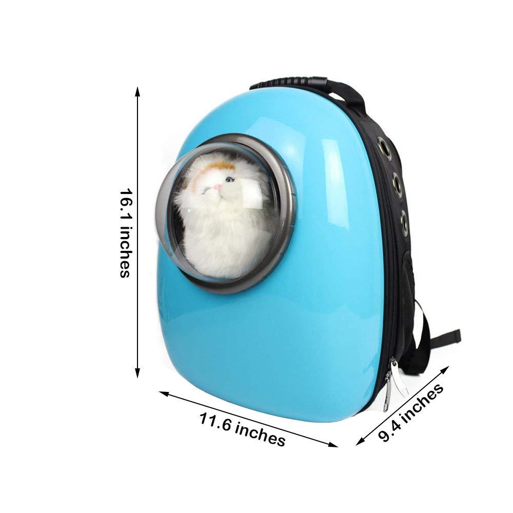 Bosonshop Pets Carrier Backpack Traveler Bubble Space Capsule Travel Bag Breathable Tote