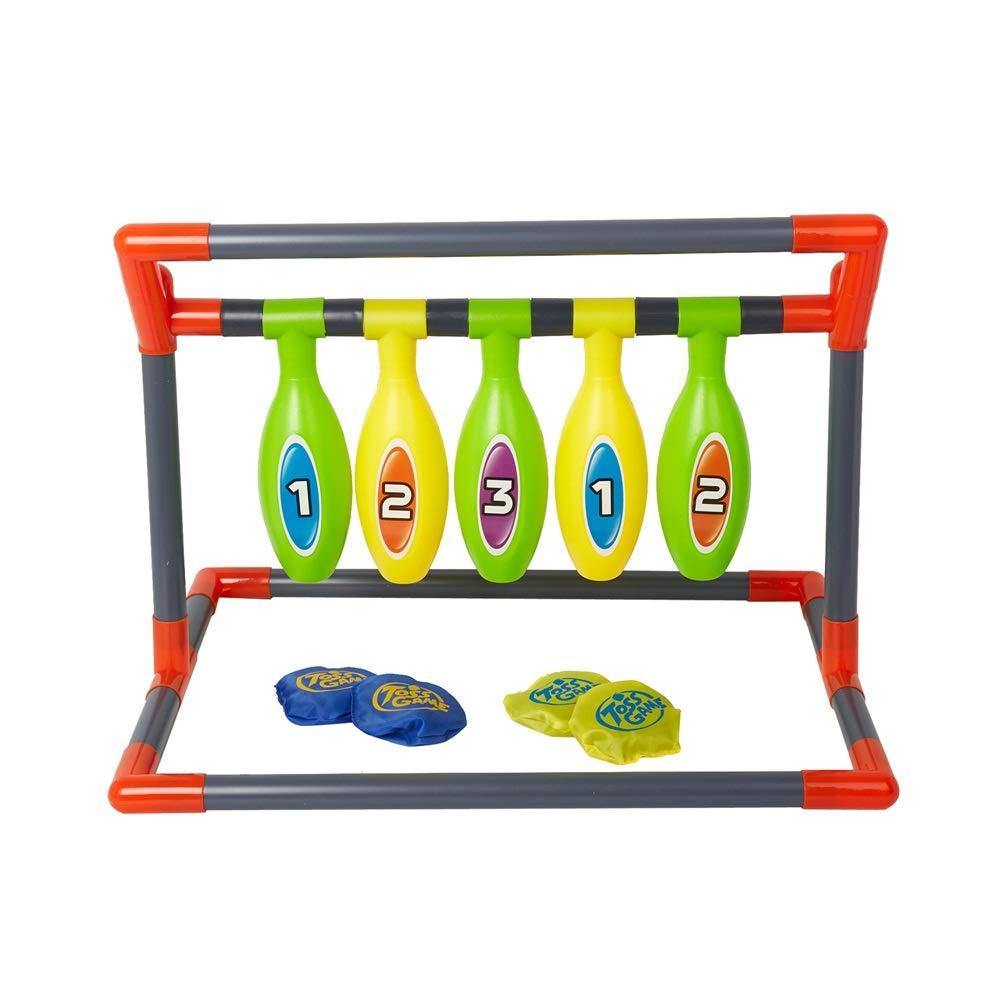 Bosonshop Tic-Tac-Toss Bean Bag Toss Game Set Sporty Bean Bag Corn Hole Outdoor Indoor Gam