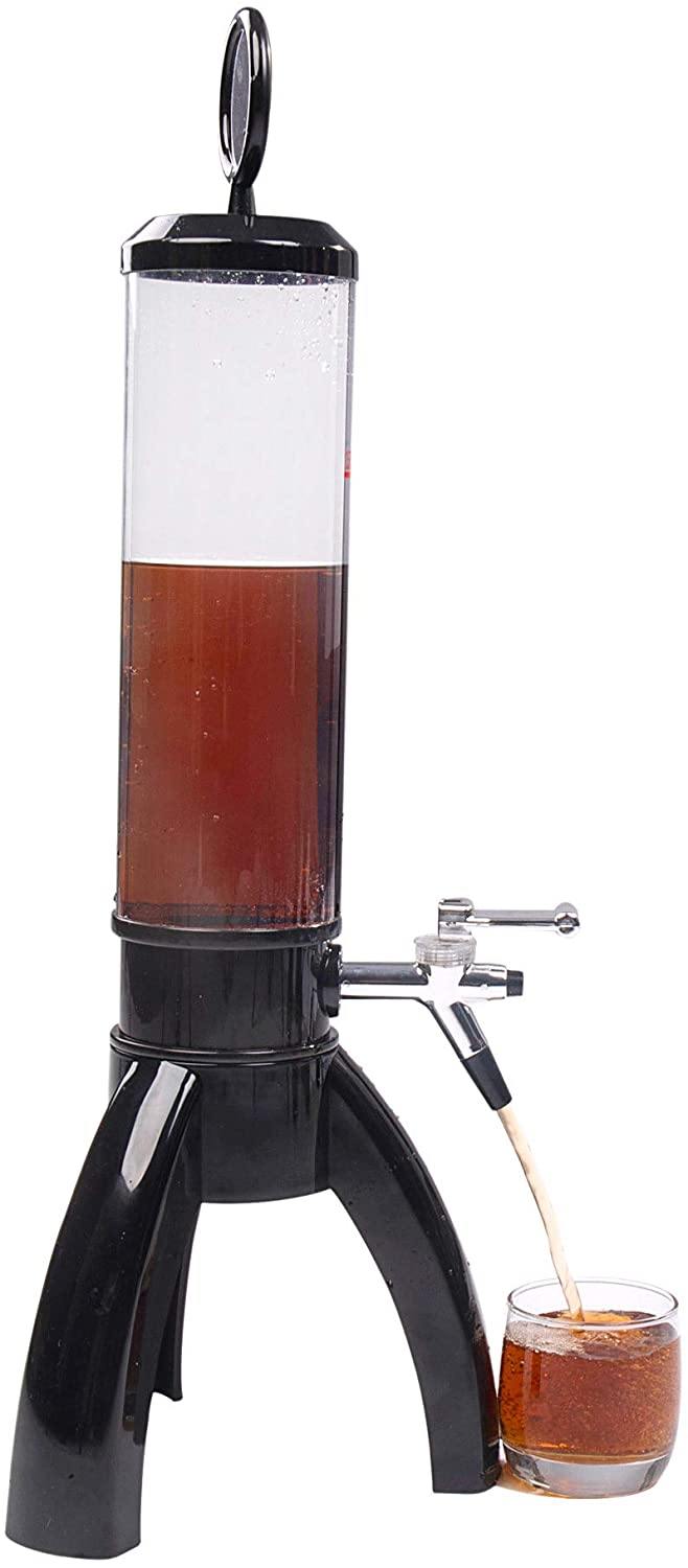 1.5L Draft Beverages Beer Tower Beverage Dispenser with Label for Beer and Drink - Bosonshop