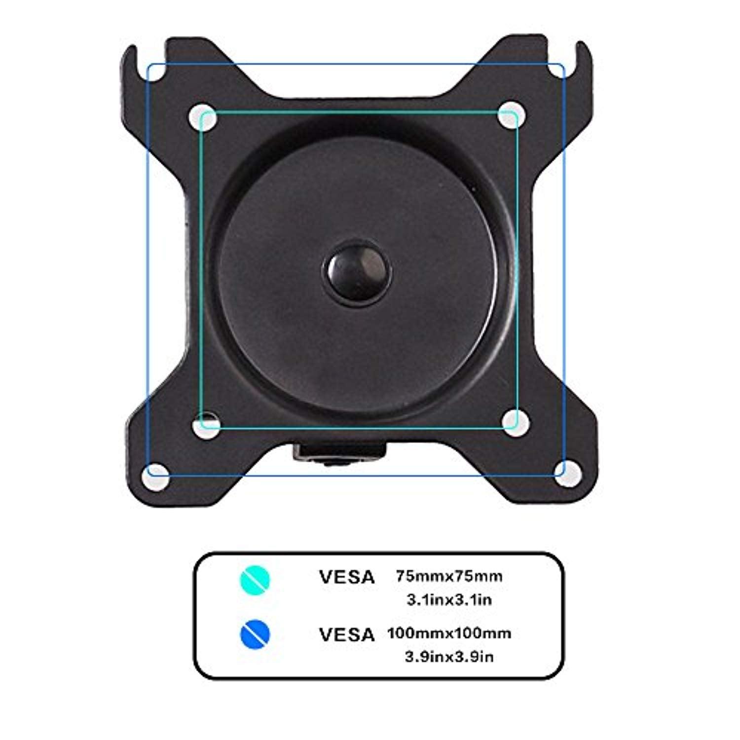 Bosonshop Single LCD Monitor Stand,Adjustable Lift Engine Arm Mount,Suitable for13”-27”Computer Monitor