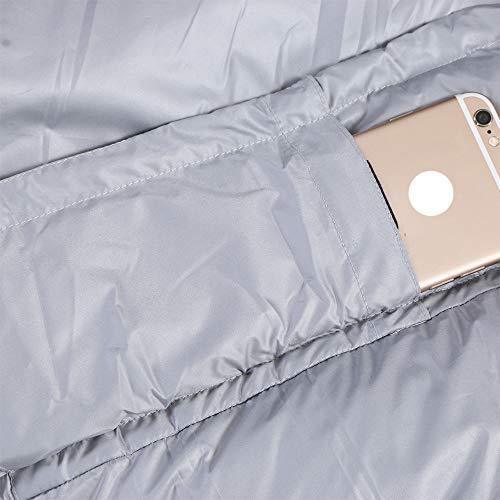 Bosonshop 90% Duck Down Winter Thicken Puffy Mummy Sleeping Bag for Camping