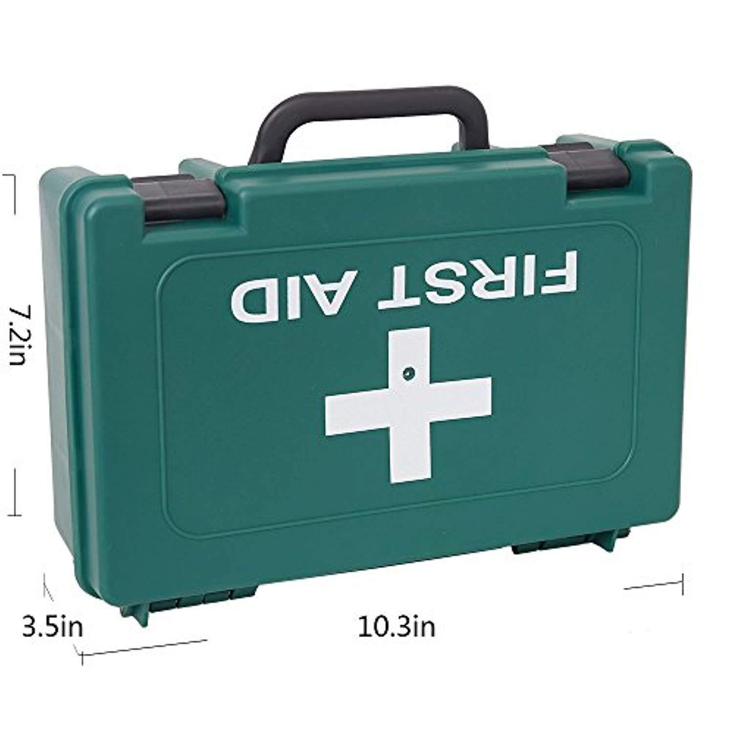 Bosonshop First Aid Kit,Storage Box Organizer Medicine Box for Emergency, Home