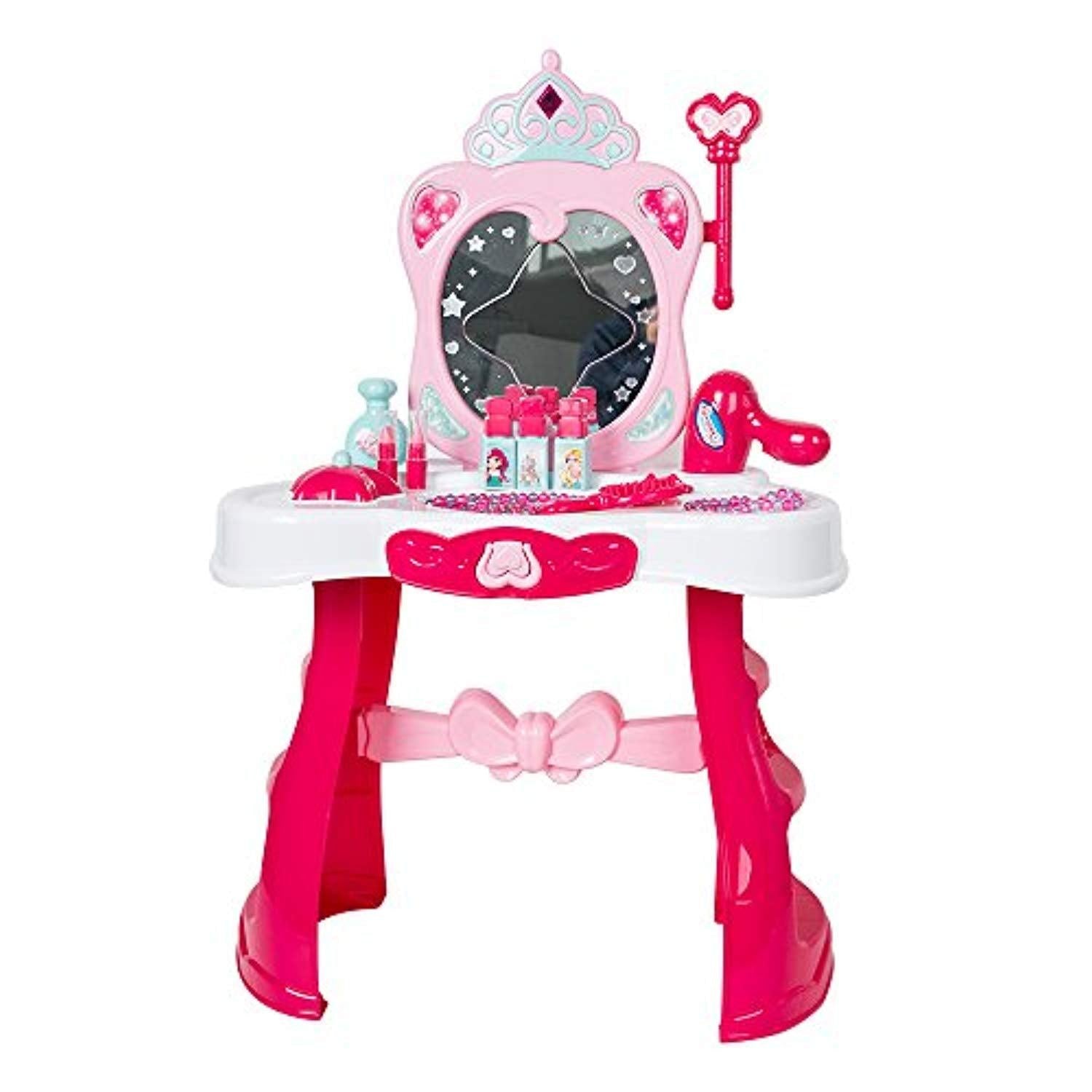 Bosonshop Fantasy Vanity Beauty Playset Dresser Mirror for Girls