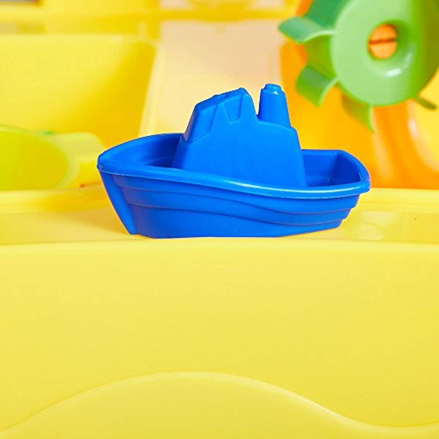 Bosonshop Sandbox Sand and Water Table Beach Toys Set Beach Play Table Sand for Children