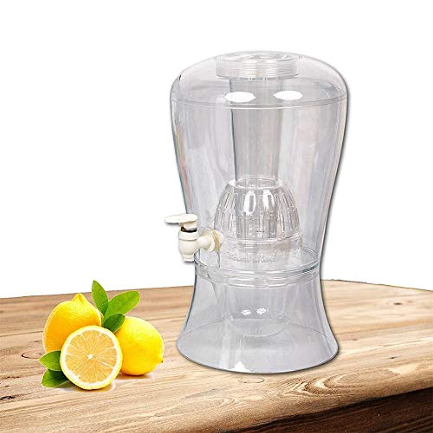 Bosonshop 2 Gallon beverage dispenser on Stand with Cooling Cylinder, Dishwasher Safe