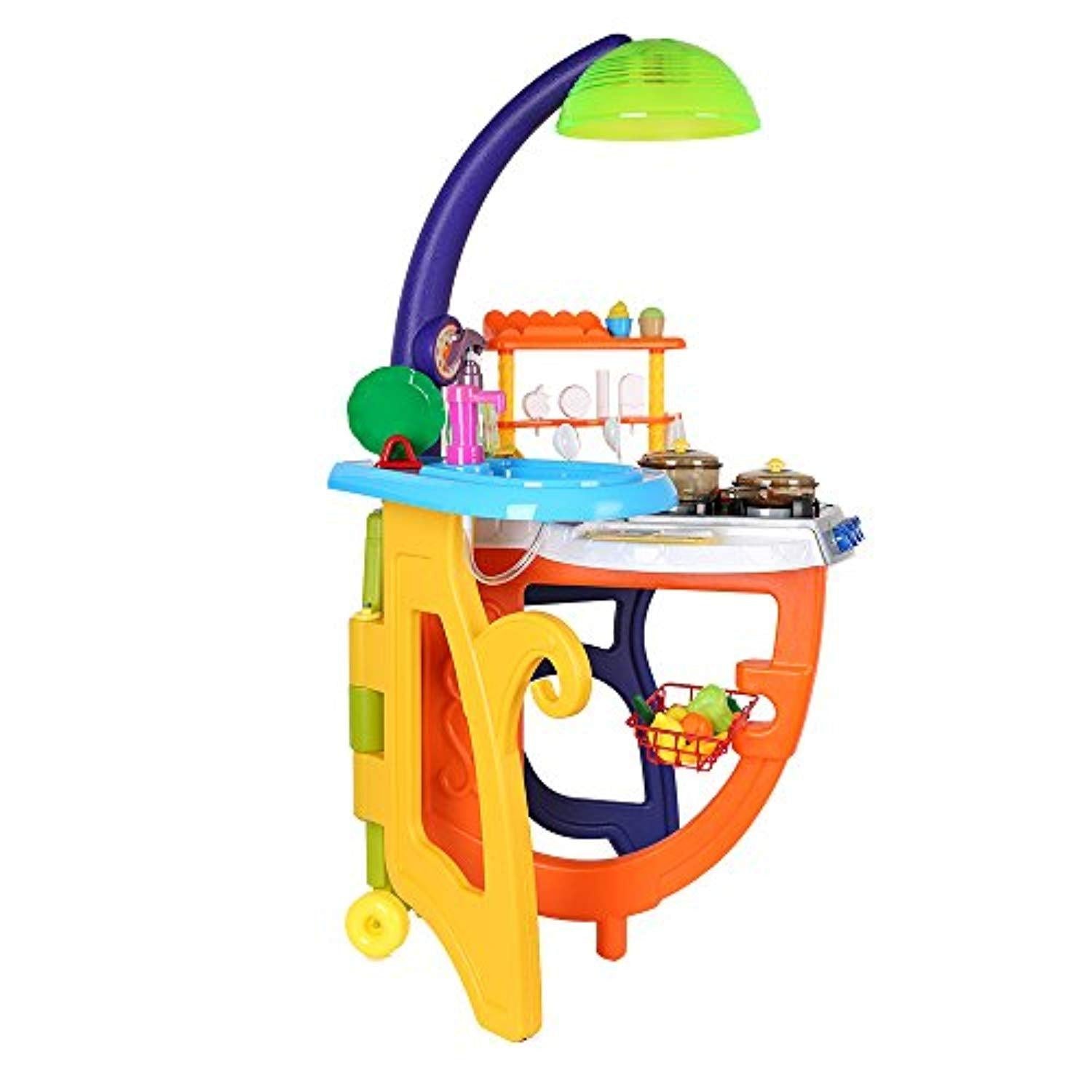 Bosonshop Family Portable Kitchen Baking Cooking Play Set