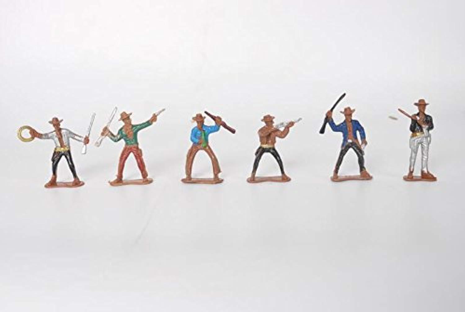 Bosonshop Wild West Cowboys and Indians Toy Plastic Figures