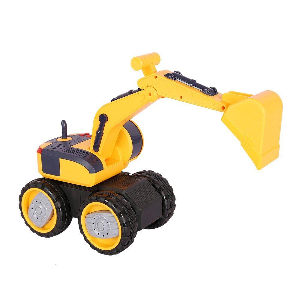 Bosonshop Forklift Toy Battery Powered Dump for Kids with Light and Sound