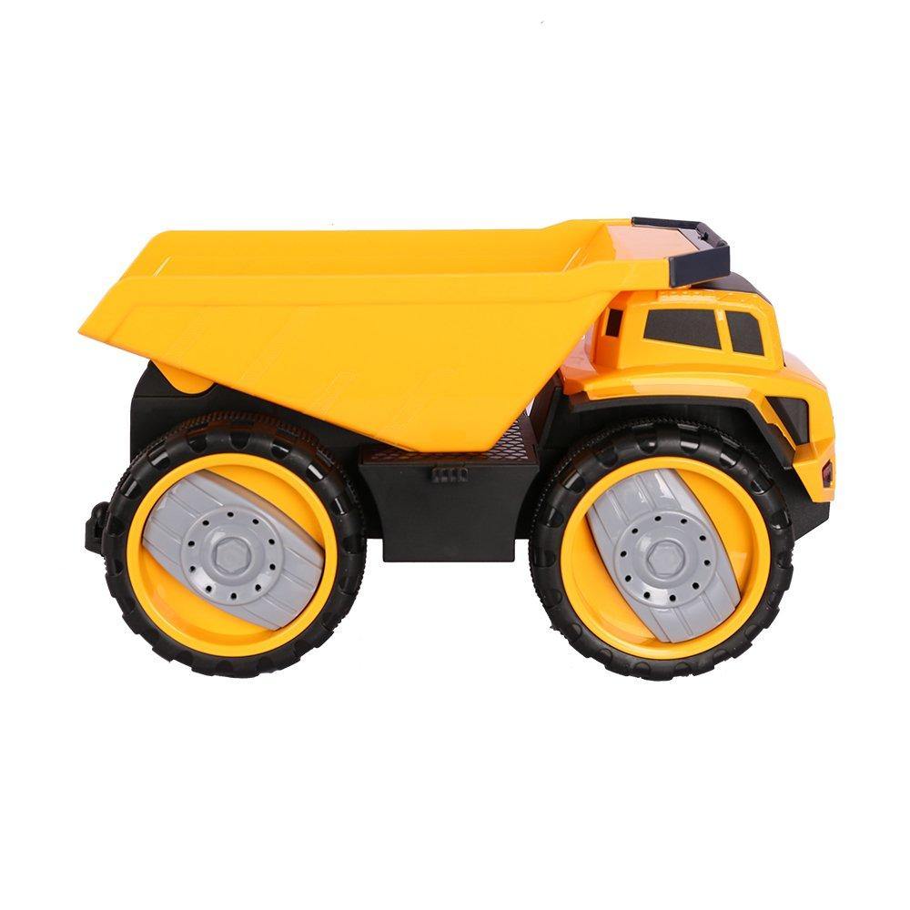 Bosonshop Battery Powered Construction Vehicle Truck Push Engineering Toy Cars Children Kid Toys