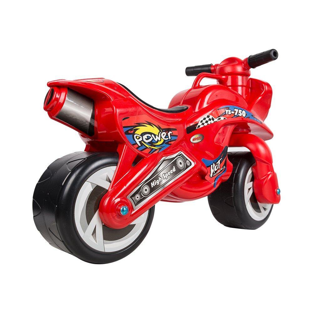 Bosonshop Plastic Balance Bike Outdoor & Indoor Stroller Toy Motorcycle 2 Wheel Walking Activity Trainer