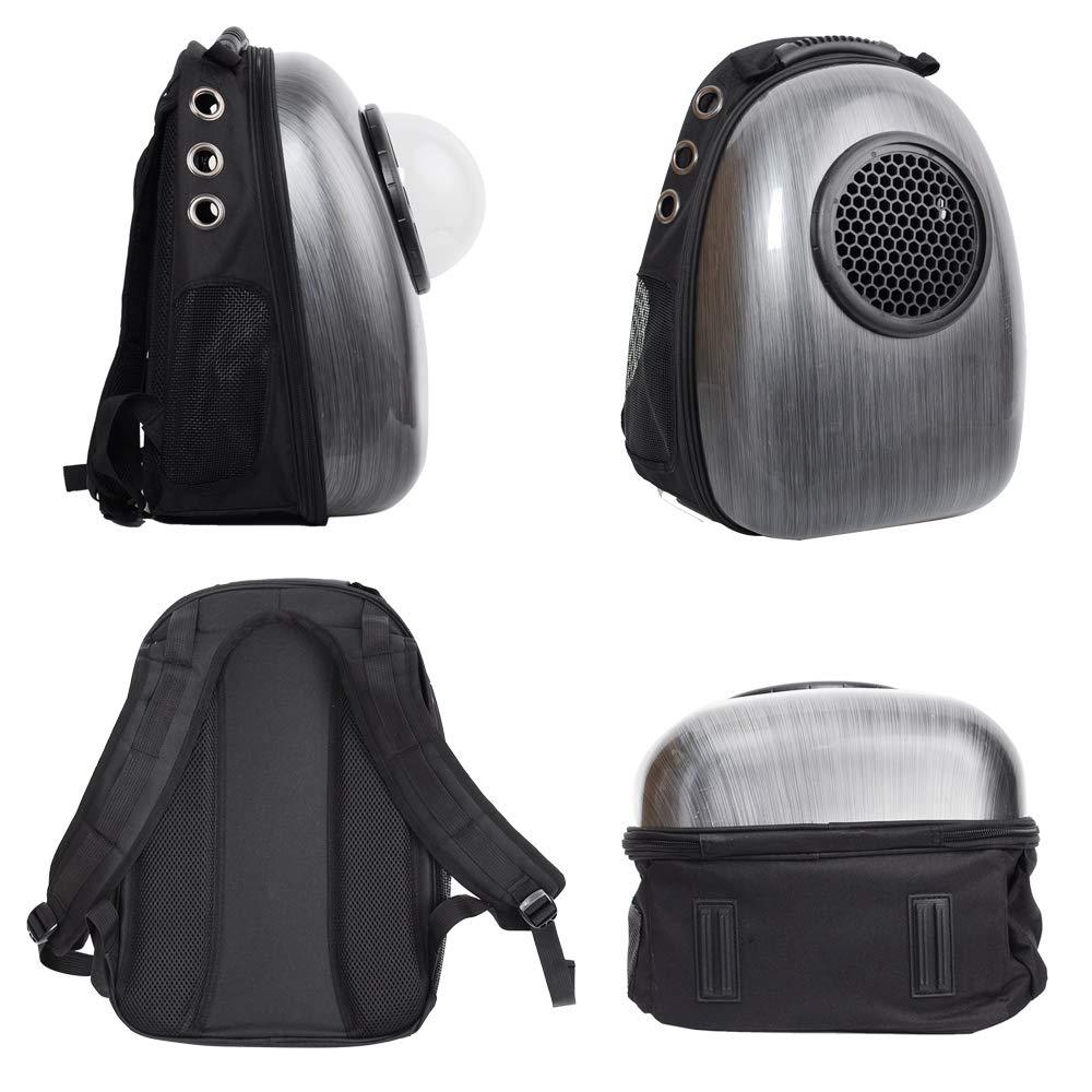 Bosonshop Pet Cat Dog Carrier Backpack Traveler Bubble Space Capsule Travel Bag Breathable Tote for Kitten Doogie Puppy