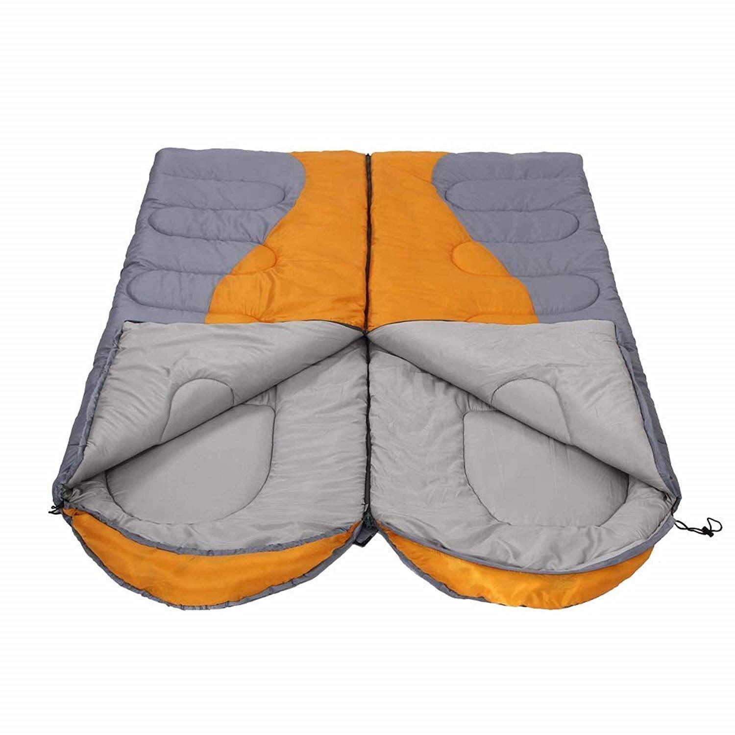 Bosonshop adult 3 Season OutdoorEnvelope Sleeping Bag Lightweight Portable for Camping