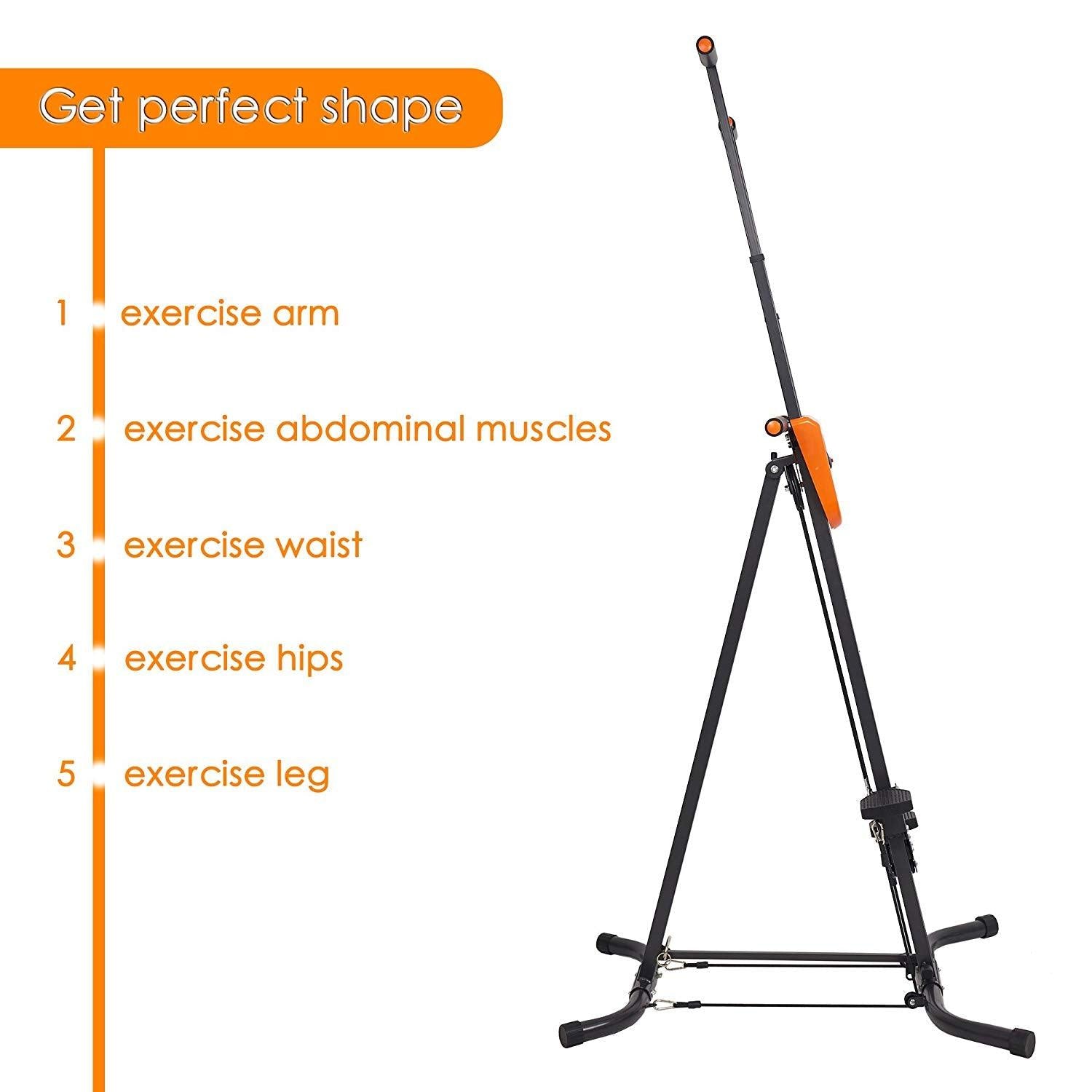 Bosonshop Folding Climbing Machine Stepper Cardio Workout Training