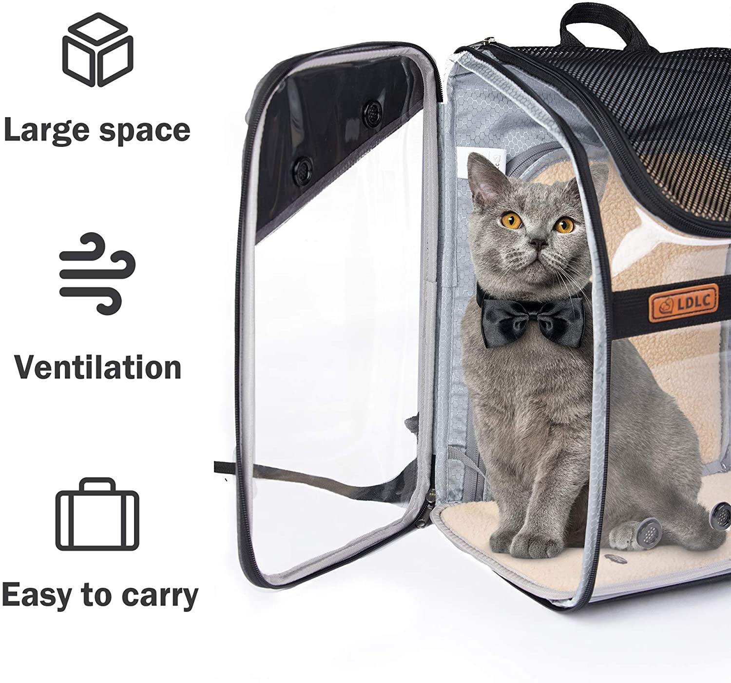 Portable Pet Dog Cat Travel Double Shoulder Backpacks Sport Travel Outdoor Pet Carrier Bag Dog Carrier Backpack - Bosonshop