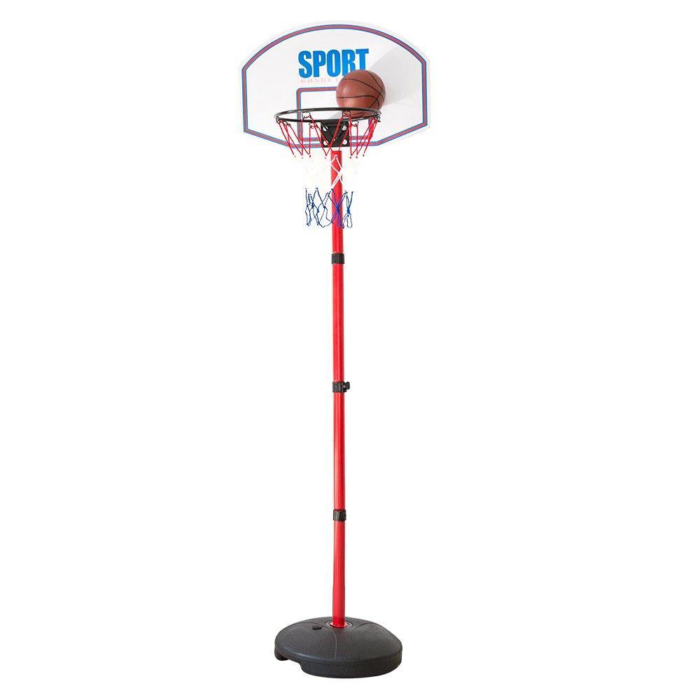 Bosonshop Height Adjustable Protable Basketball Set, Indoor and Outdoor Fun Toys