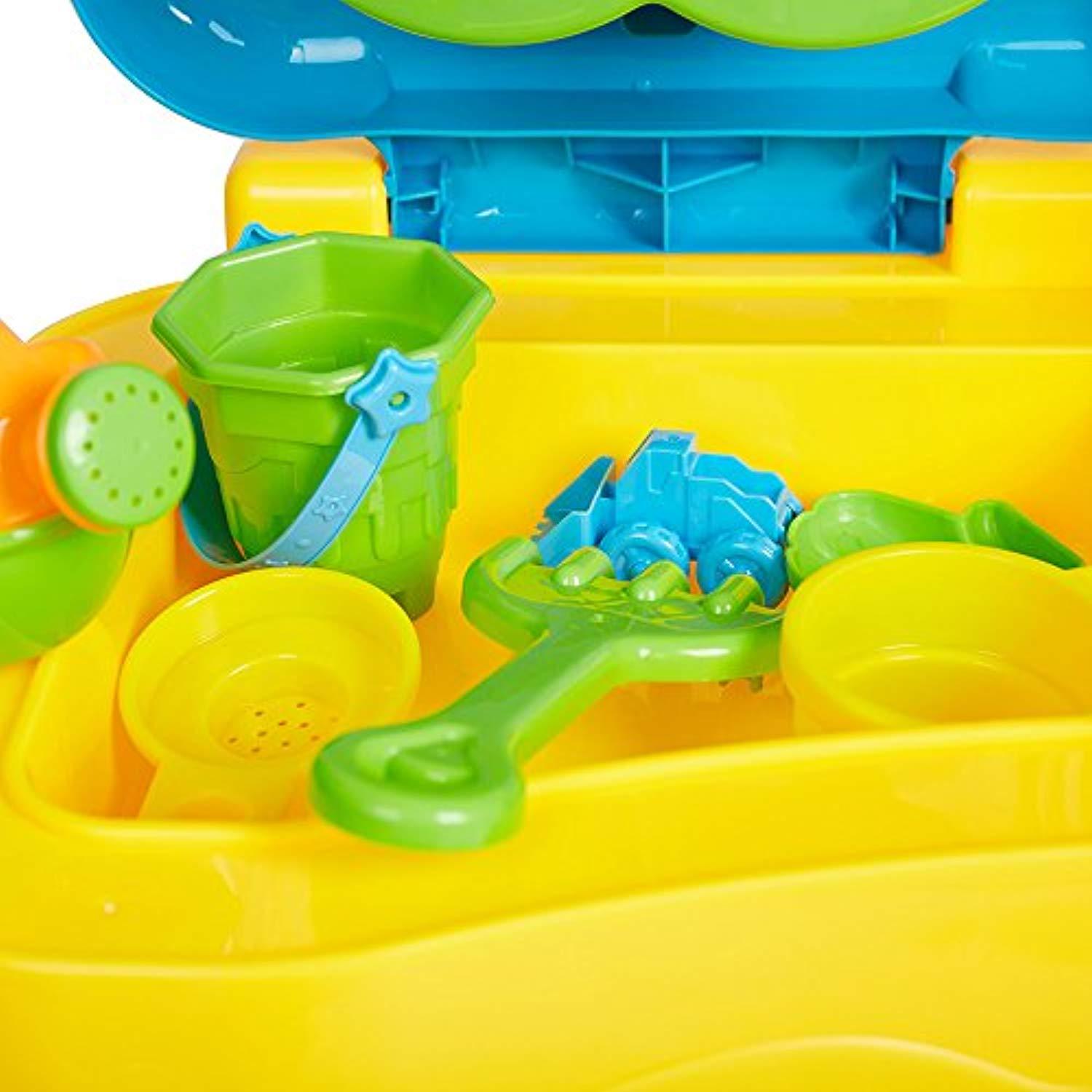 Bosonshop Sandbox Sand and Water Table Beach Toys Set Beach Play Table Sand for Children