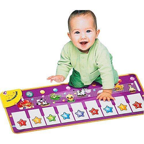 Bosonshop Educational Piano Play Mat Fun Step-to-Play Musical Carpet