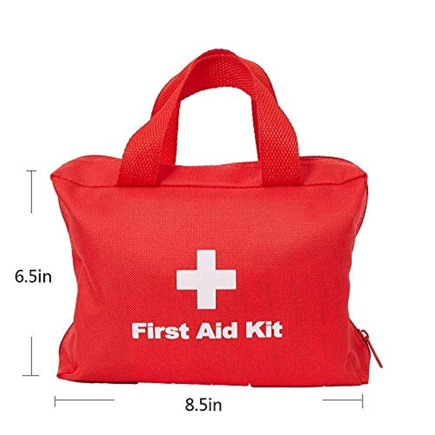 Bosonshop First Aid Kit & Red Cross Medical Emergency Equipment Kits