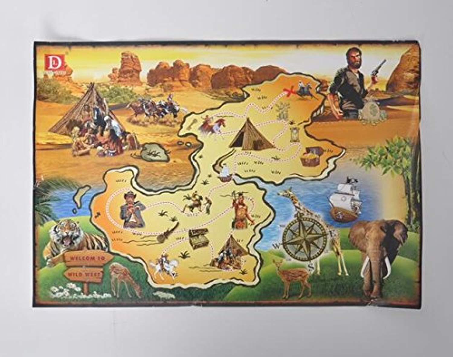 Bosonshop Wild West Cowboys and Indians Toy Plastic Figures