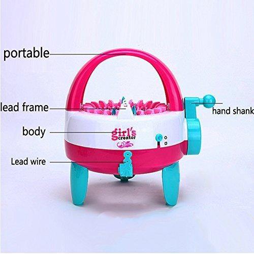 Bosonshop Knitting Kit Machine DIY Children Weaving Loom Toys