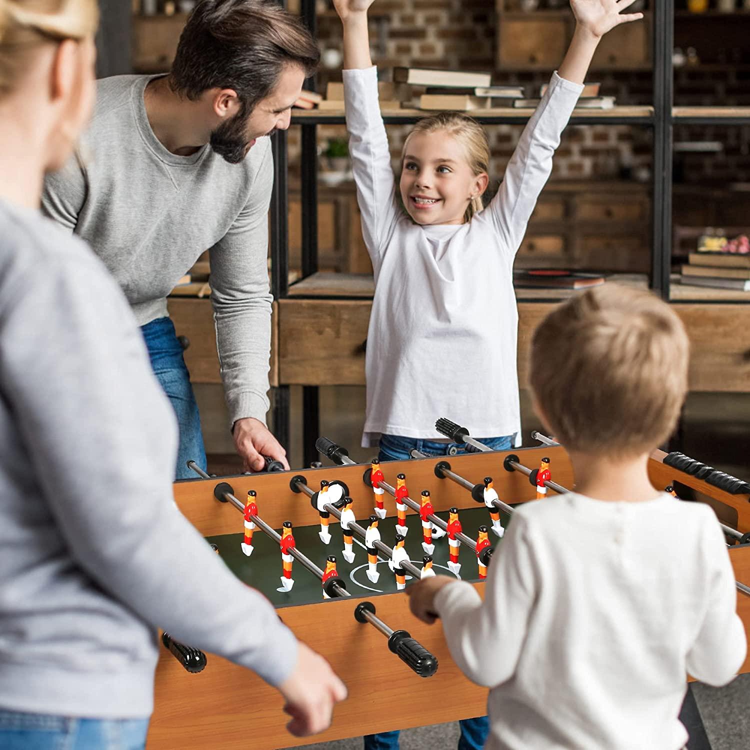 Foosball Table Game 48" Competition Sized Soccer Table for Adults Arcades, Bars, Parties, Family Night - Bosonshop