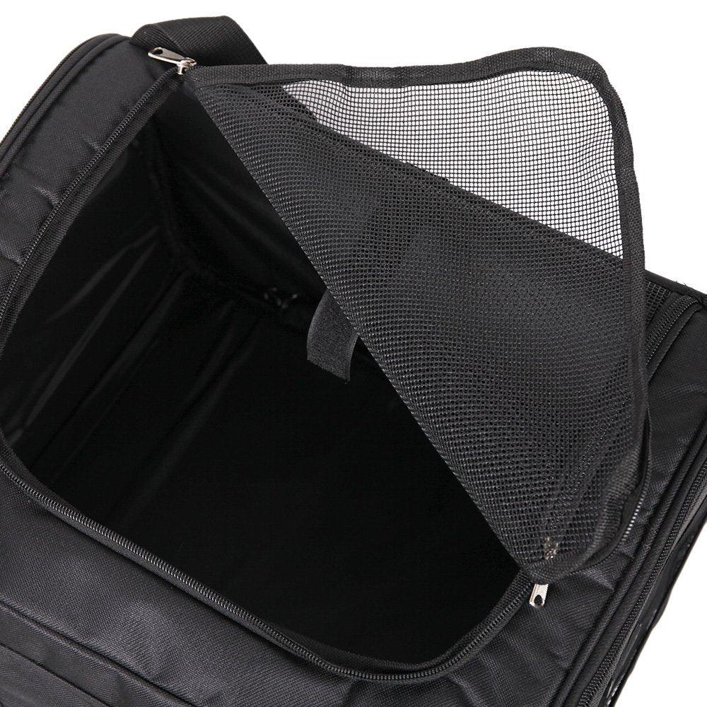 Bosonshop Portable Soft-Sided Travel Carrier for Small Dogs And Cats, Black