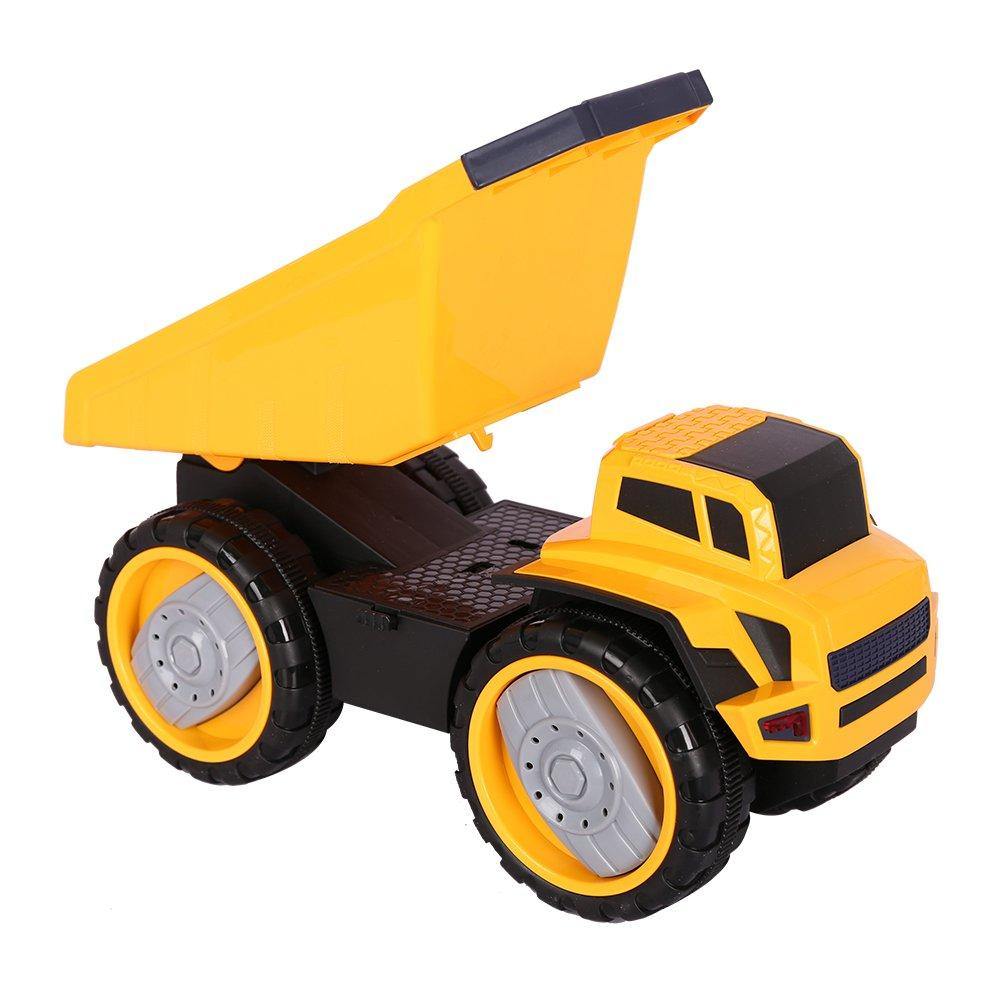 Bosonshop Battery Powered Construction Vehicle Truck Push Engineering Toy Cars Children Kid Toys