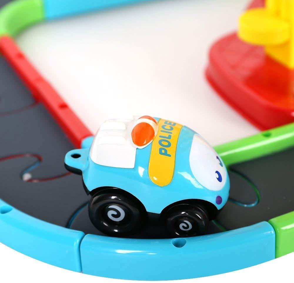 Kids Parking Toys Smart Track Rail Car DIY Multi Track - Bosonshop