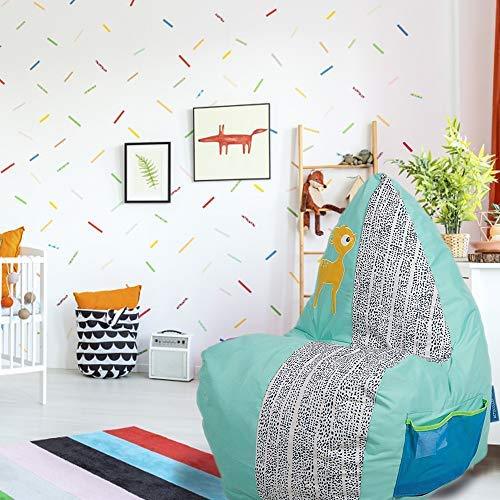 Bosonshop 3 Feet Bean Bag Chair Cute Cartoon Sofa Seat for Children (Deer Pattern)